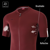 Santic Azuni Men's Short Sleeve Cycling Jersey Race Cut